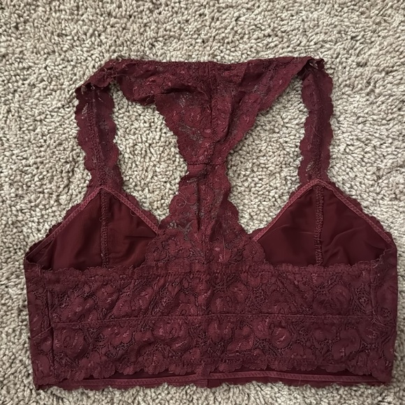 Maroon Bralette - Picture 2 of 2